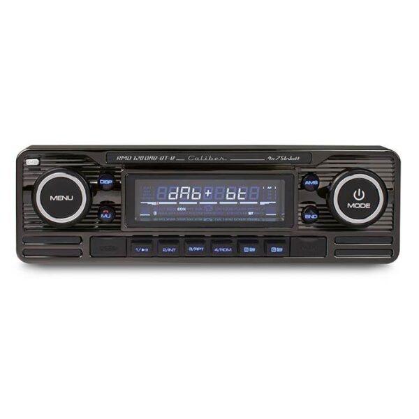 Caliber RMD120DAB-BT-B Retro radio med Bluethooth og DAB Bilstereo > DAB radioer