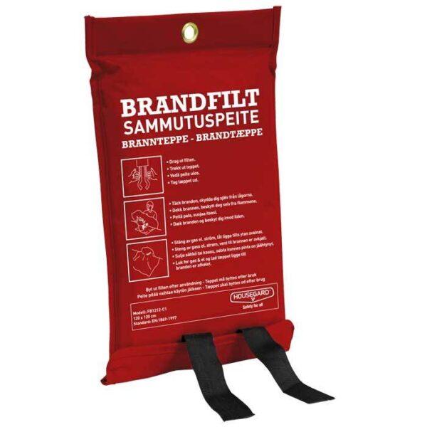 Housegaard Brandtæppe 120x120 cm - 550 grader Indvendig tilbehør > Sikkerhed
