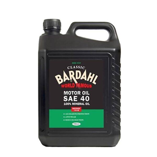 Bardahl Motorolie - Sae40 Singlegrade Classic  5 ltr Olie & Kemi > Motorolie