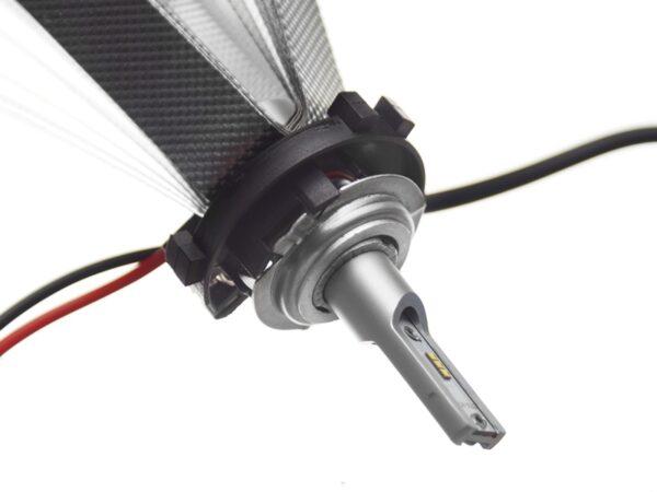 LED Forlygte Kit adapter H7 L16 Udvendig tilbehør > Pærer