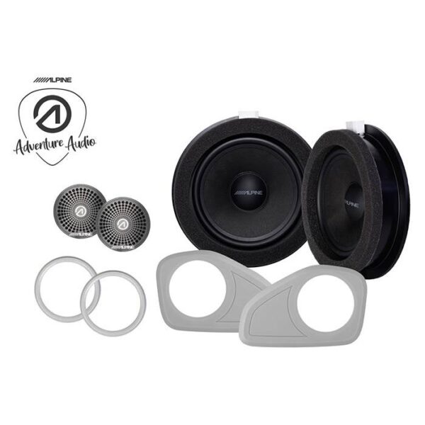 Alpine SPC-106TRA7 lydpakke Ford Transit Custom 7 Bilstereo > Højttalere