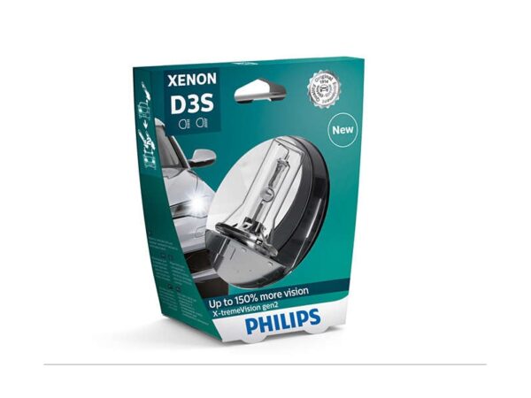 Philips D3S X-treme Vision + 150% Xenonpære