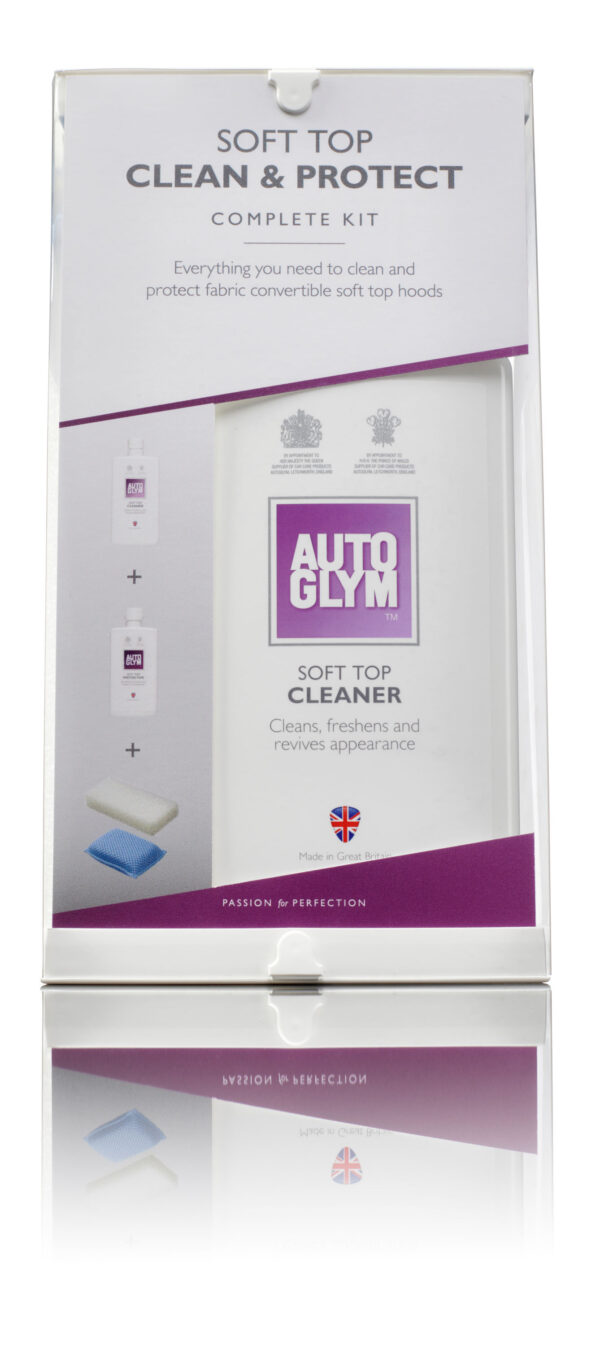 Autoglym KALECHE-RENS & IMPRÆGNERING - Cabriolet Fabric Hood Cleaning Kit - Sæt. Bilpleje > Udvendig pleje