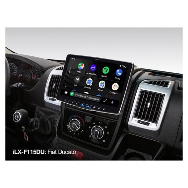 Alpine HALO11 ILXF115DU Bundle til Fiat Ducato 3 Bilstereo > Multimedie
