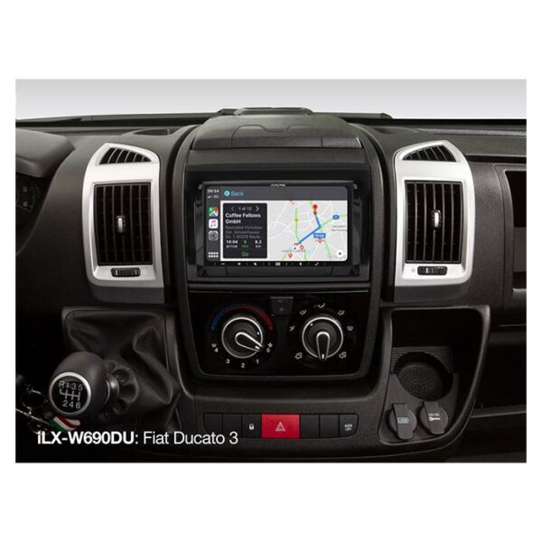 Alpine ILX-W690DU Bundle til Fiat Ducato 3 Bilstereo > Multimedie