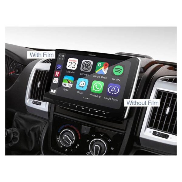 Alpine245 KTXHF9 Anti-reflektiv fim til ILX-F903D og INE-F904D Bilstereo > Diverse tilbehør