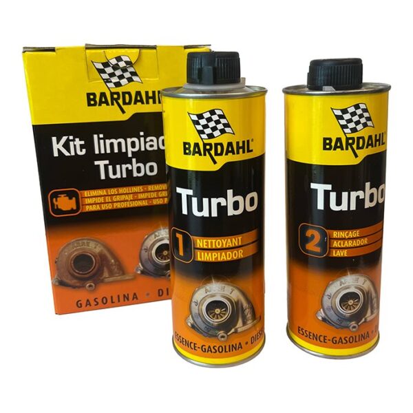 Bardahl Turbo Rensesæt til turboladere 2x500 ml Olie & Kemi > Additiver