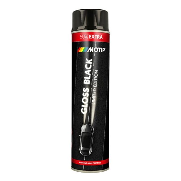 Motip Universallak Limited Sort Højglans - 600 ml. Olie & Kemi > Spray