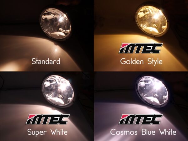 MTEC Cosmos Blue white pærer H8 12V 35 W - 2 stk. Udvendig tilbehør > Pærer
