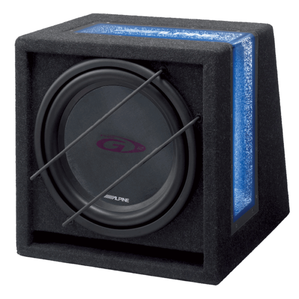 Alpine SBG-844BR 8" Subwoofer i Basreflekskasse Bilstereo > Subwoofere