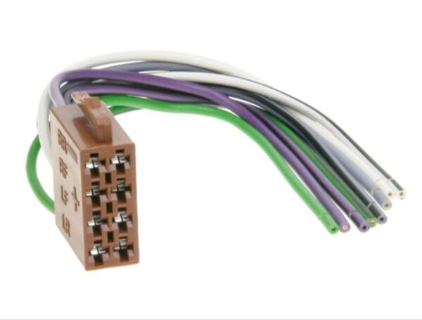 ISO højtalerstik stik - Hun - Universal Bilstereo > Monteringsdele